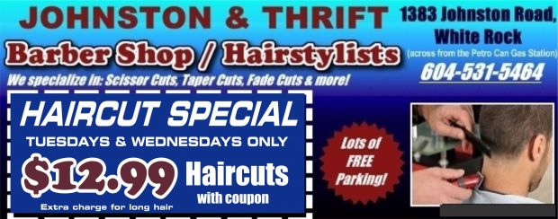 12 99 Haircut At Johnston Thrift Barber Hairstylist